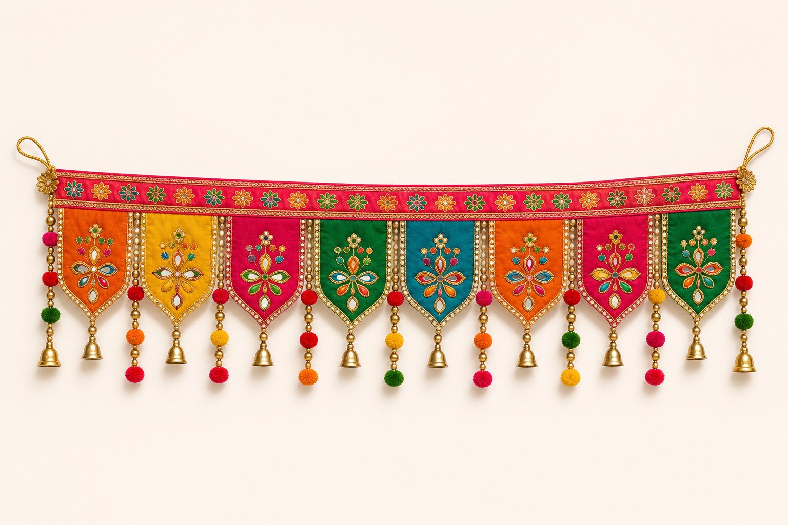 Festival torans and bells