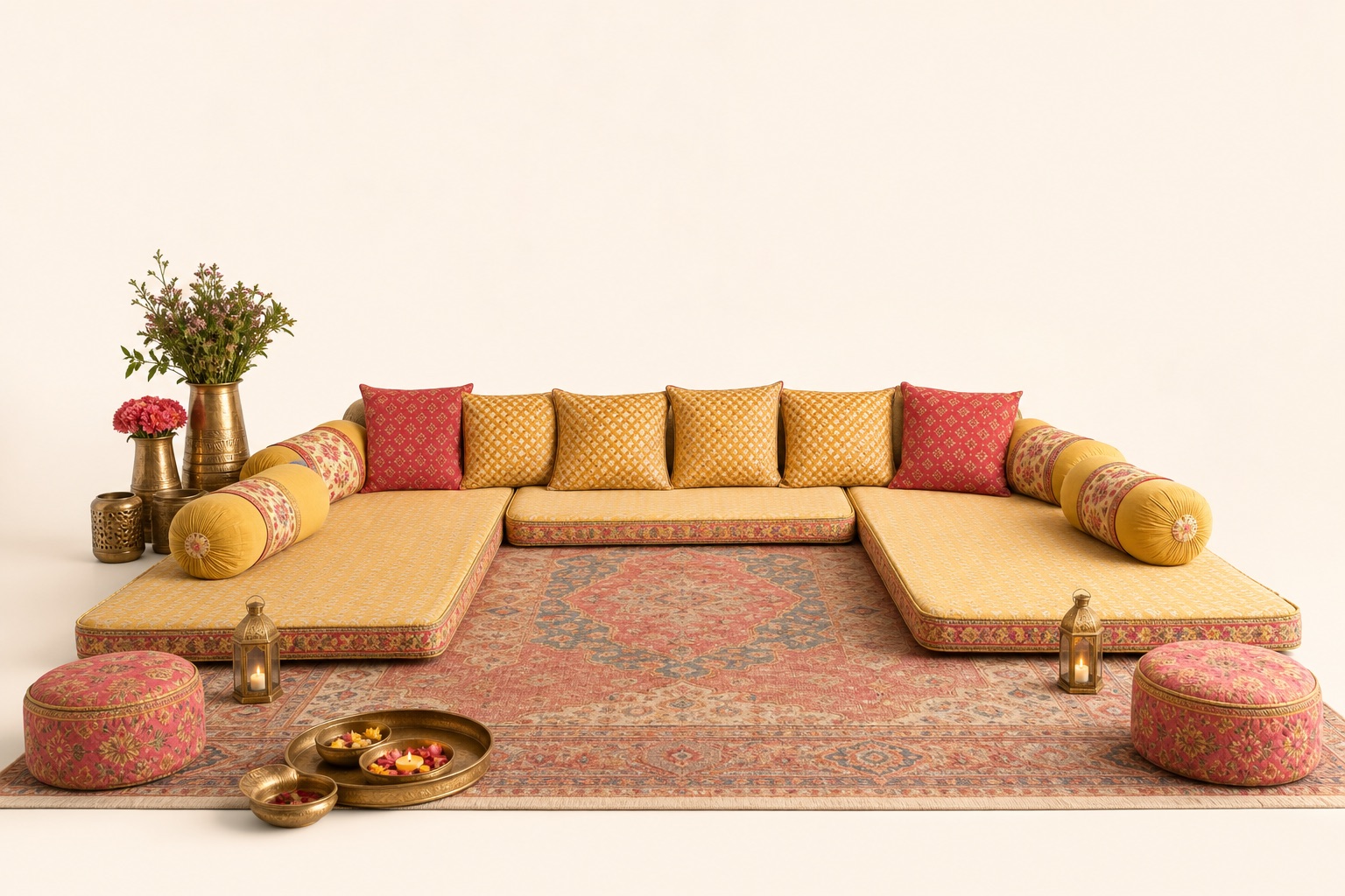 Low lounge seating