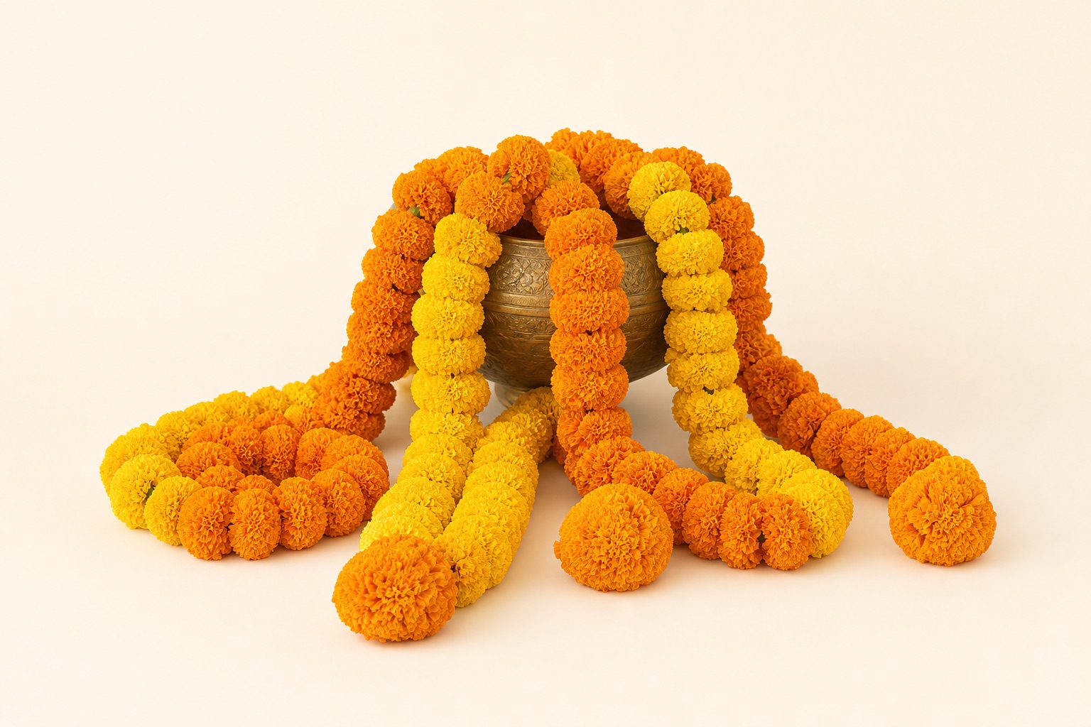 Marigold garland set