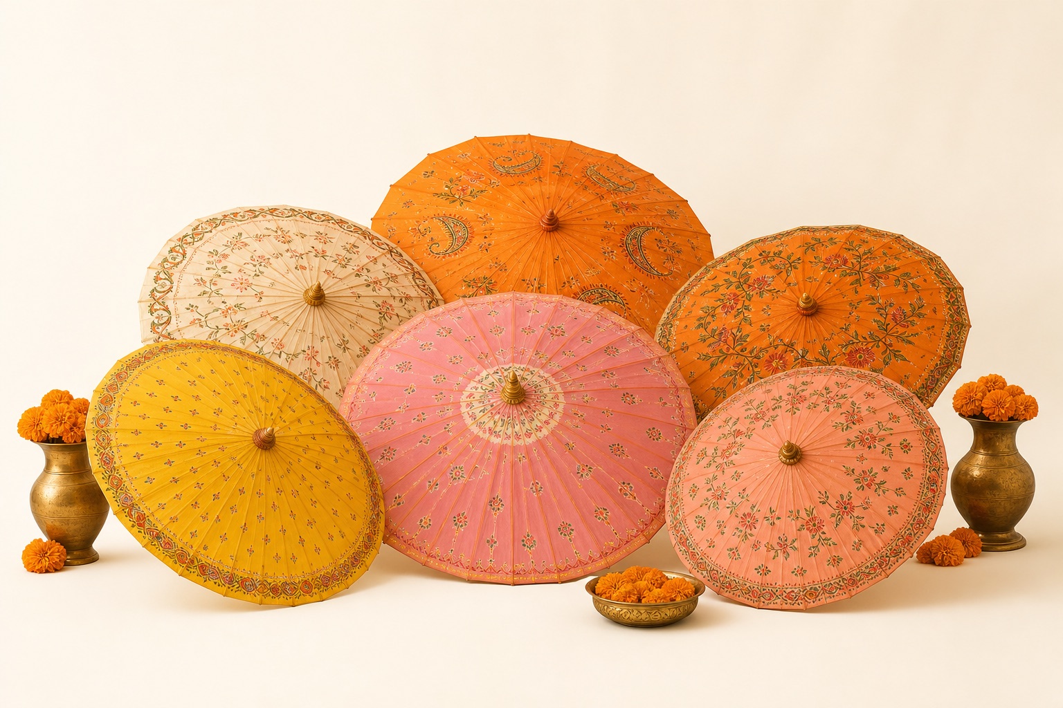 Decorative parasols