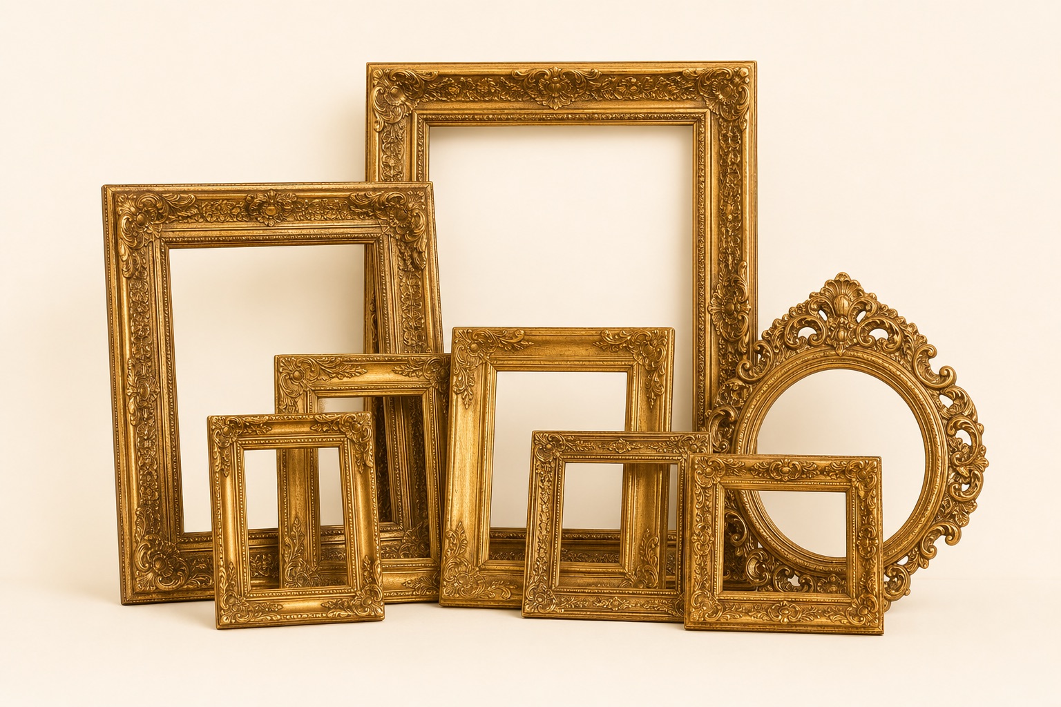 Vintage photo frames